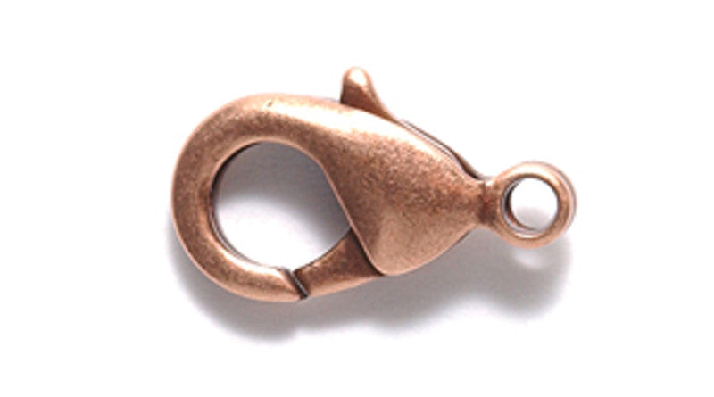 15FI644-ACR: Clasp Lobster Ant Copper 4PC