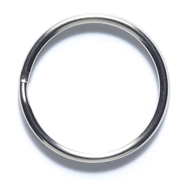 28FI219-SR: Split Ring NCKL PLT 28mm 25PPK