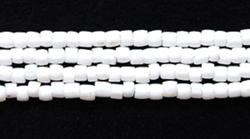 12SC112: CZ Seed Bead 3-cut White 12/0 10HK