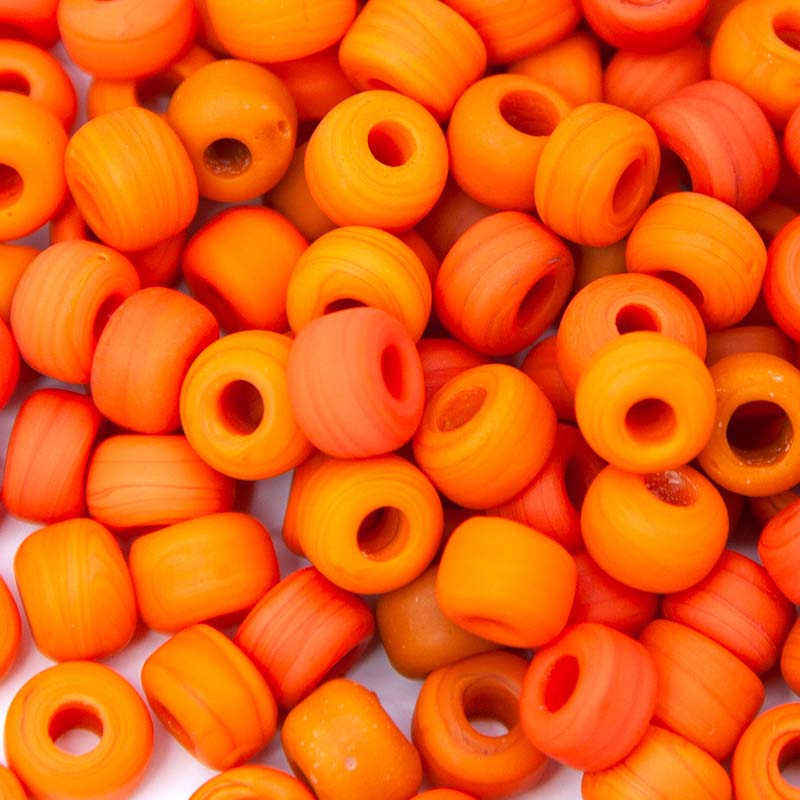 9IC525-34M: Crow Mix Orange Matte 9mm Loose- 150PC