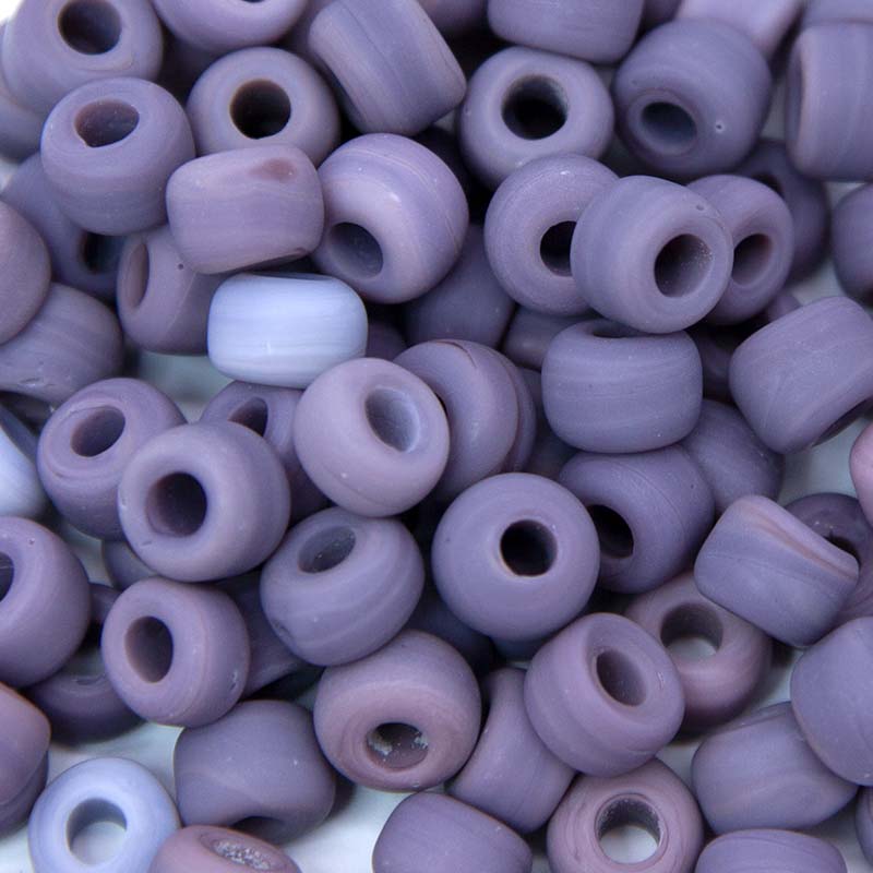 9IC525-96M: Crow Mix Purples Matte 9mm Loose- 150PC