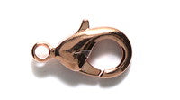 15FI644-RGR: Clasp Lobster Rose Gold PLT 15x9mm 2PC