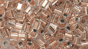 8SD7212-HC: Miyuki Hex Copper Lined Crystal 8/0 8c-9197 100GM