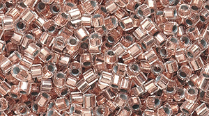 14SD7212-CR: Delica Hex Copper Lined Crystal 11/0 DBC0037 9GM