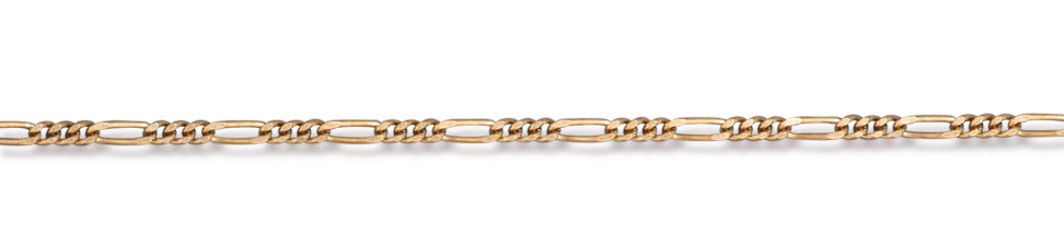 TX2025-AG: Chain Brass Figaro Ant GLD