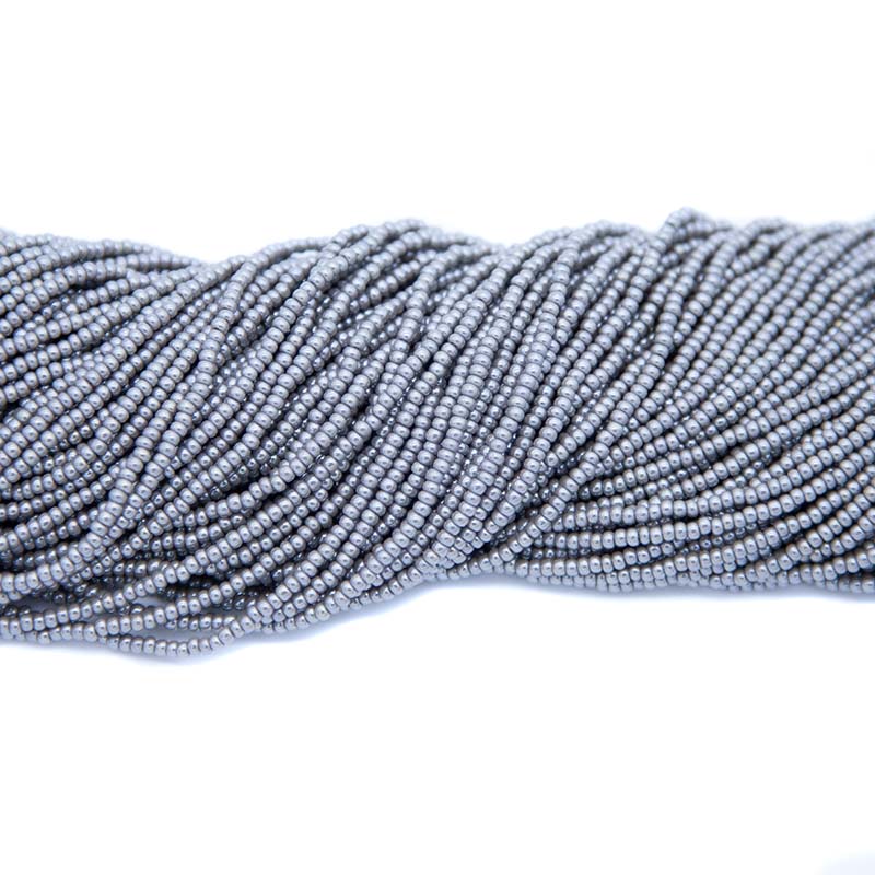 11SB305R: CZ Seed Bead Op Sfinx Gray 11/0-1HK