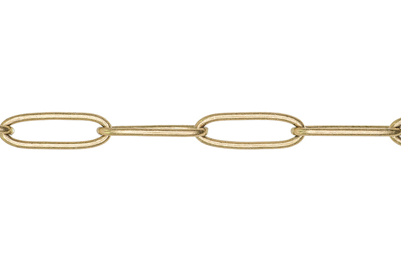 CX932-AB: Chain Paperclip ANT Brass