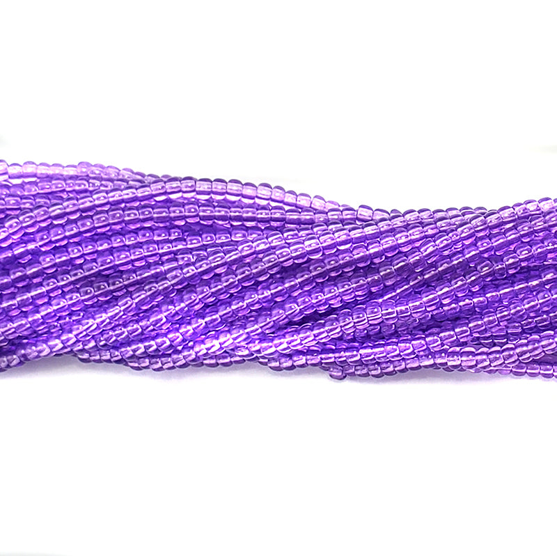 11SB6297R: CZ Seed Bead Sol Gel Crystal Violet 11/0-1HK