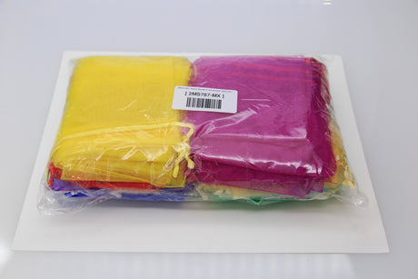 2MS787-MX: Jewelry Bag Mix Colors 9x12cm-100PC Pack