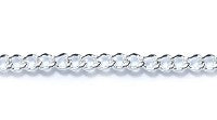 CX4420-S10R: Chain Silver Plt 2mm 10FT