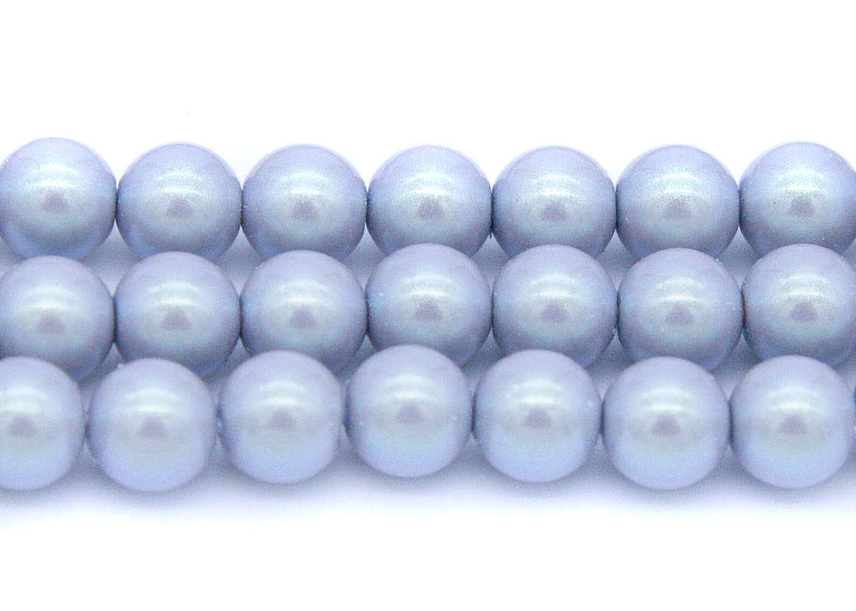 4GP606-I: CZ Glass Pearl Iridescent Grey 4mm 600PC