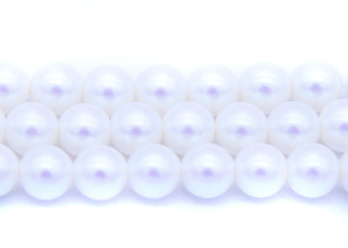 4GP611-IR: CZ Glass Pearl Iridescent White 4mm-100PC