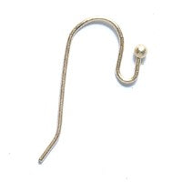 FI45-HGR: Ear Wire Shepherds Ball SHG 4PR