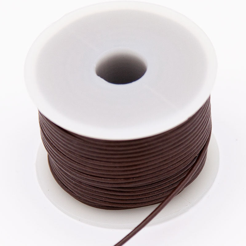 15LC154: Leather Cord Brown 1.5mm 25MTR