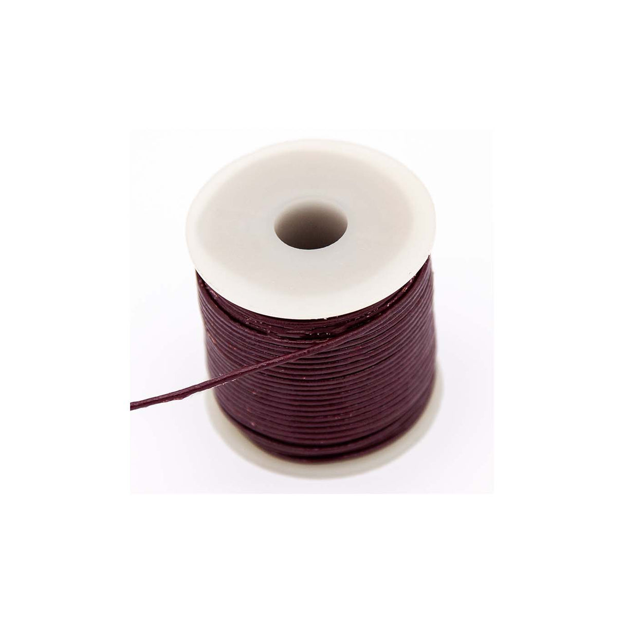 10LC148: Leather Cord Dark Red 1mm 25MTR