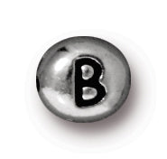 TC510B-WBA: BEAD LETTER B WBA