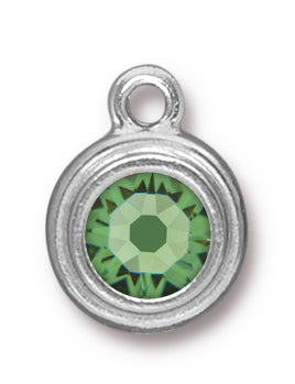 TC6847-08: Charm Ss34 Peridot WB