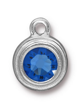 TC6847-09: Charm Ss34 SAPPHIRE WB