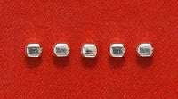 52MR810-SS: Bead Cube SS 2x2.5mm 20PC