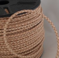 3LC151-B: Braided Bolo Cord 3mm Natural 2 MTR