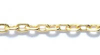 CX4423-G10R: Chain GLD PLT 3x5mm 10FT