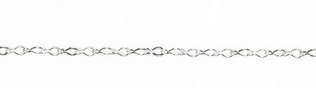 08CX7815: Chain 3x4mm Drop Links Antique Silver