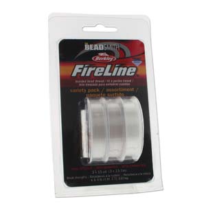 69TN112-MX: FIRELINE THREAD CLEAR 3PK 1 EA 15YD SPL IN 4 6 8LB