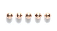 3MR855-RGR: Round Rose GoldFill 3mm 1mm ID 10PPK