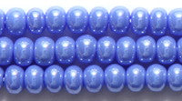 6SB370: CZ Seed Bead Sfinx LT Blue 6/0 36 Strings