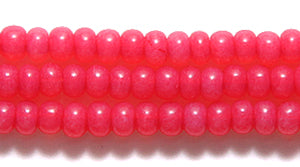 8SB993: CZ Seed Bead Silk Pink 8/0 6HK