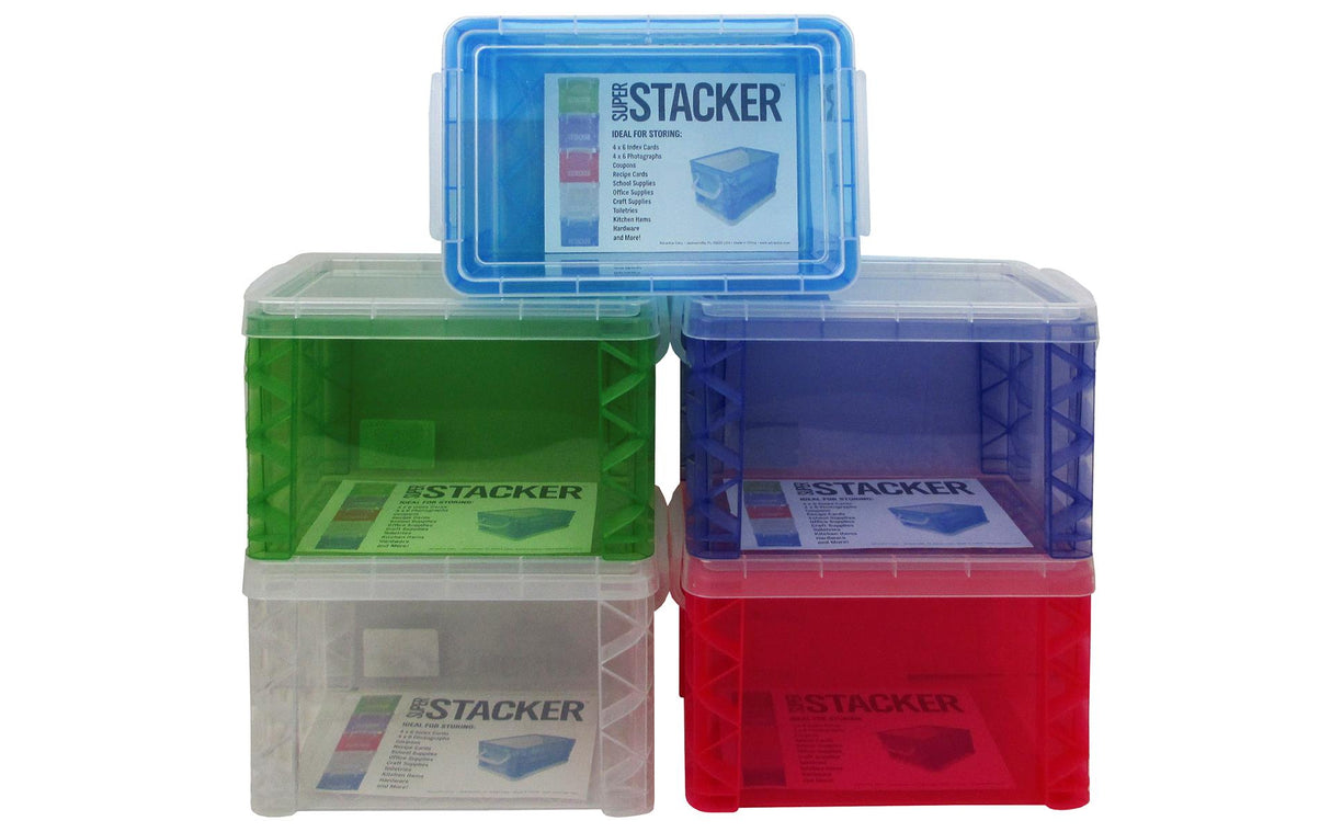 BC61614-SGS: Super Stacker 4"x 6" Box Assorted