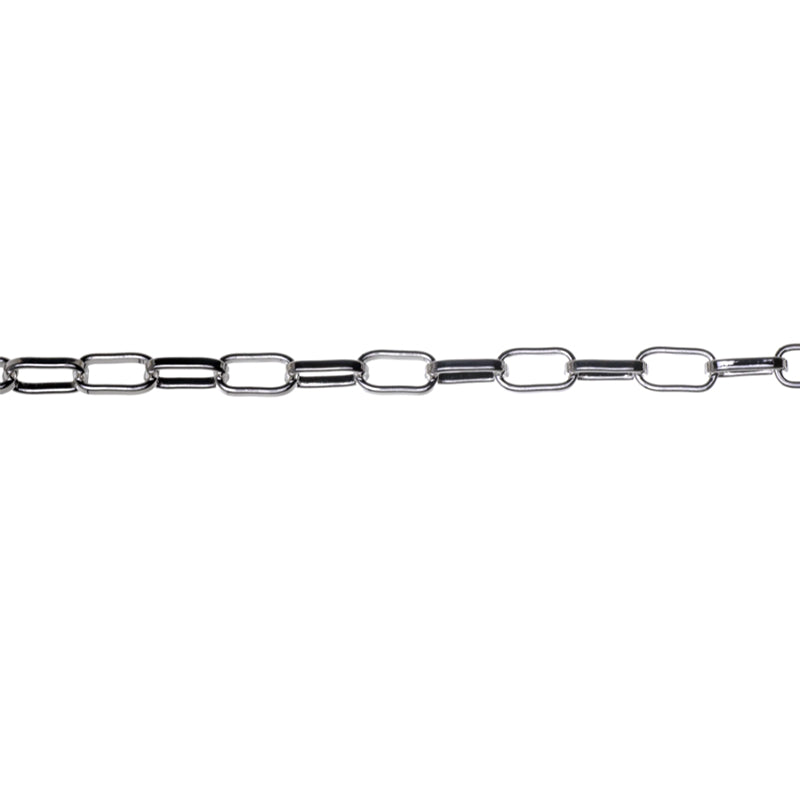 CX2603-S: 12mm X 6.7mm Paperclip Chain