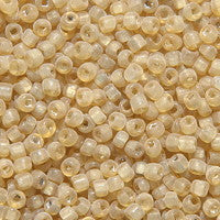 12SV251-12: Vintage Venetian Seed Bead Goldenrod #12 Unfinished Square Hole 12/0 - 500 Grams