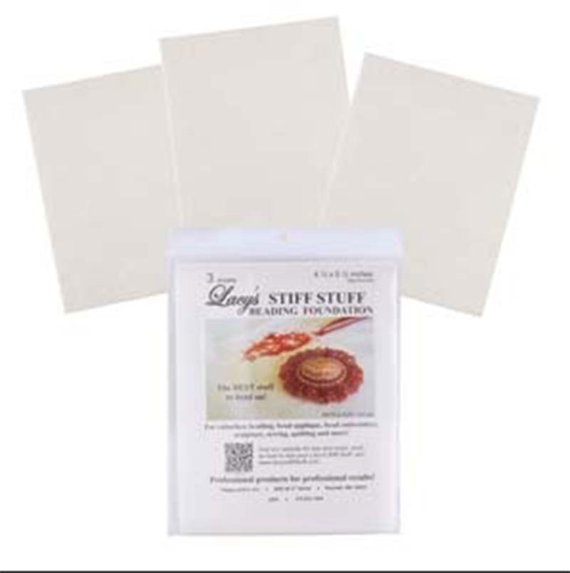 MS620-3: LACY'S STIFF STUFF 4.25X5.5 3PK