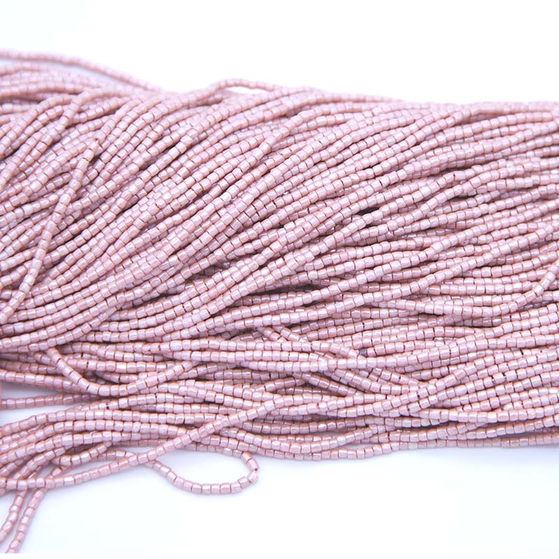 9SC393-A3R: CZ Seed Bead 3-Cut Terra Sfinx LT Rose 9/0-1HK