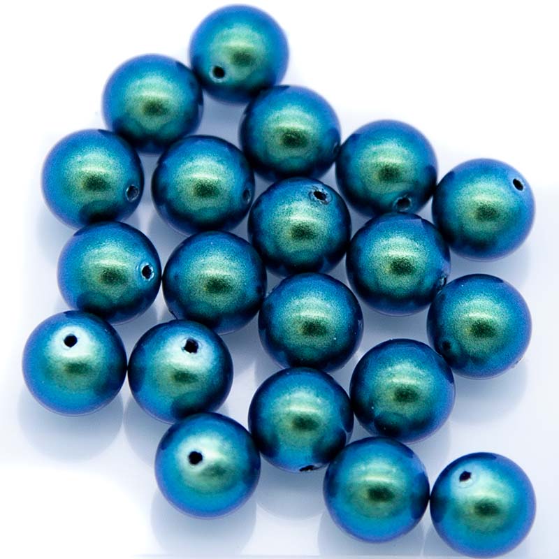 8CC688R: Preciosa Nacre Pearlescent Peacock 8mm-20PC