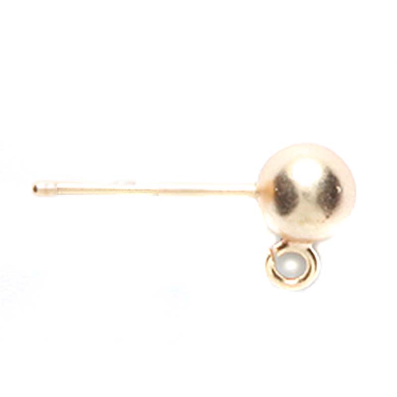 5FI6-HG: Ear Post 5mm Ball SHG 2PR