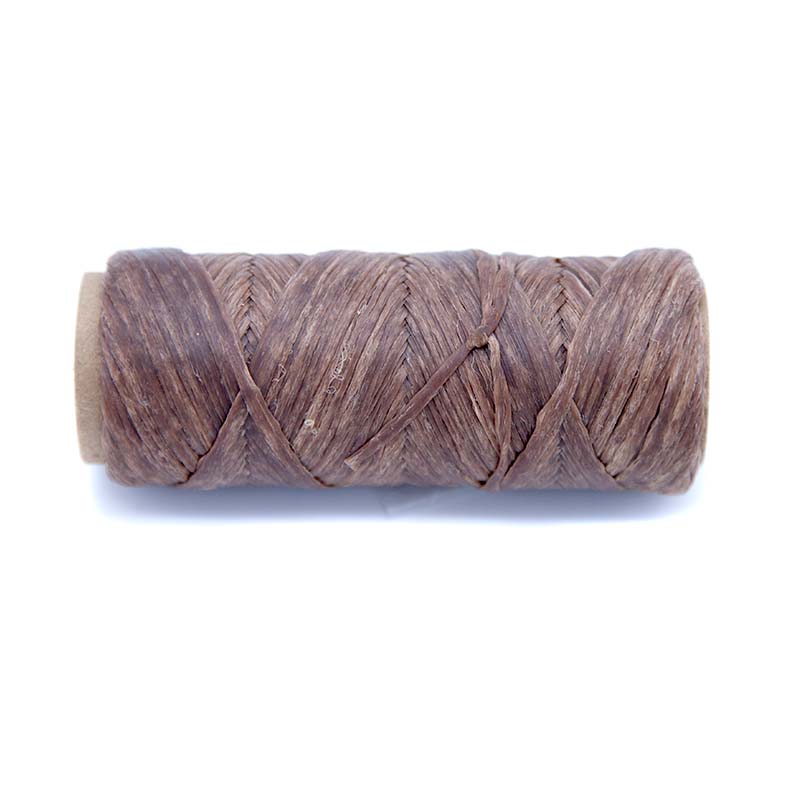 9TS153-1: Sinew Simulated Brown 1oz tube aprox 100 ft 1/8 dia Flat 70lb Test