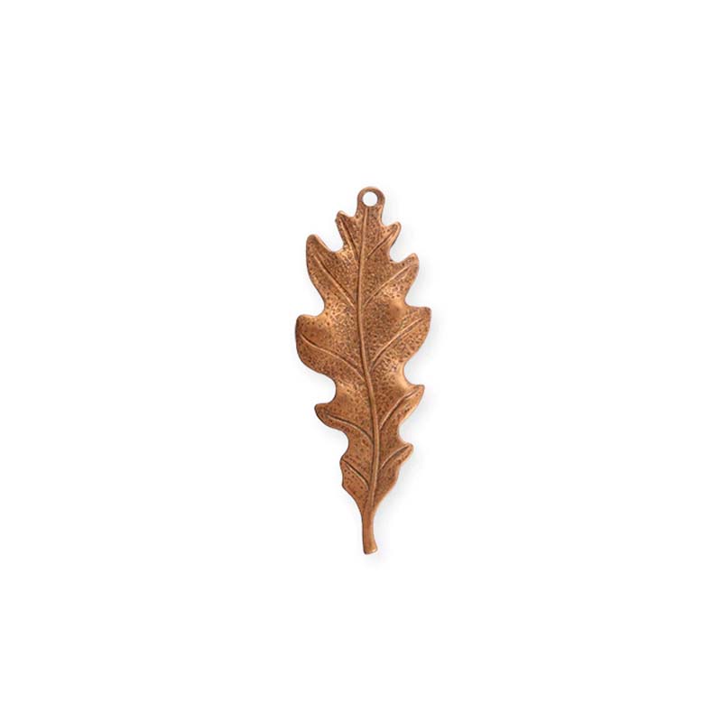 VC6002: Vintaj CPPR Taliesin Leaf 15x39.5mm