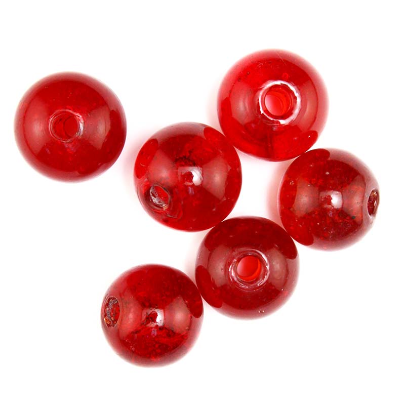 30IN242-RD: Round TRANS Red 30mm 15PC