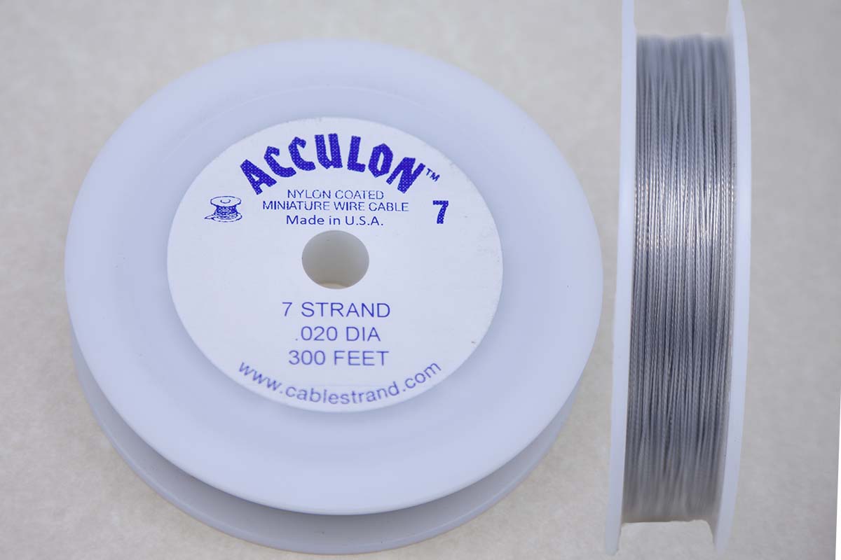 FI297-300FT: Acculon Clear 7 Strand .020 300FT