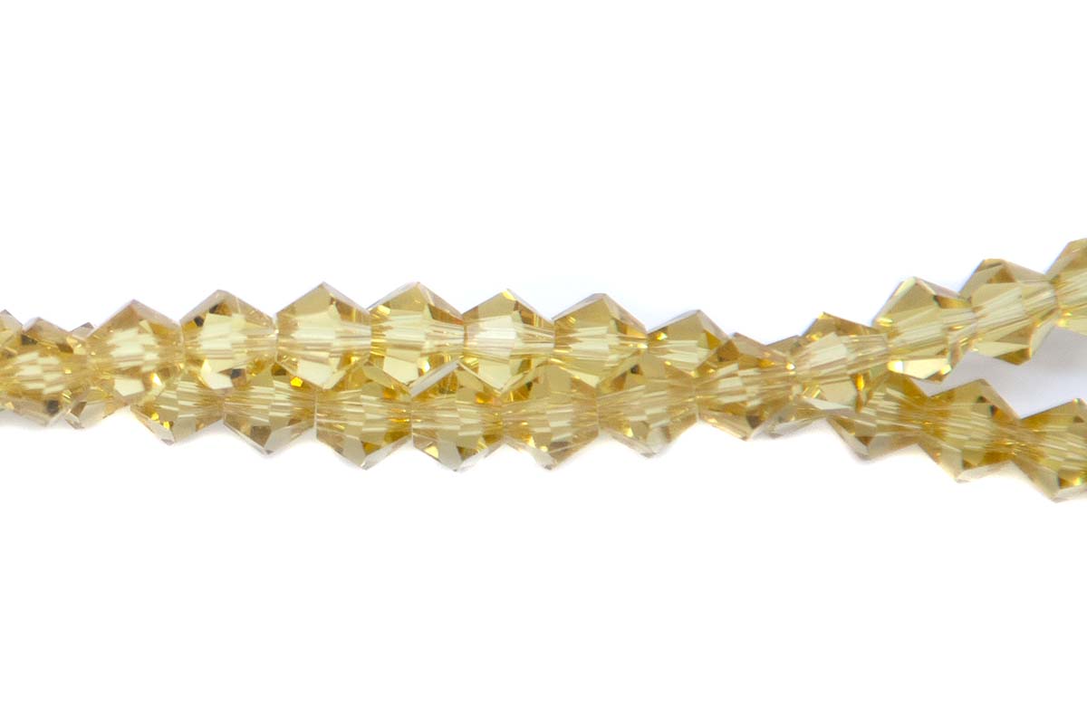 86CD225: Crystal Diamond Sunflower A A A 6MM 16" String