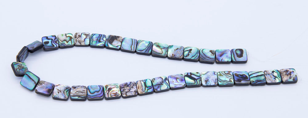 55AB558-F: Abalone Square 10mm