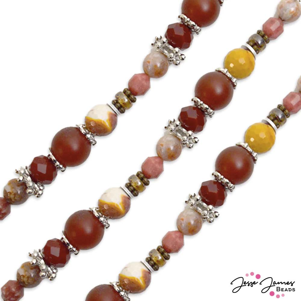 JJ05-BLDYMARY: On The Rocks Bead Strand in Bloody Mary