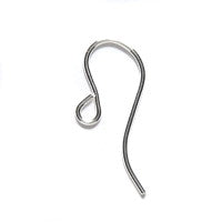 SS54-17R: Earwire 8x17mm 22GA Sterling 2PR