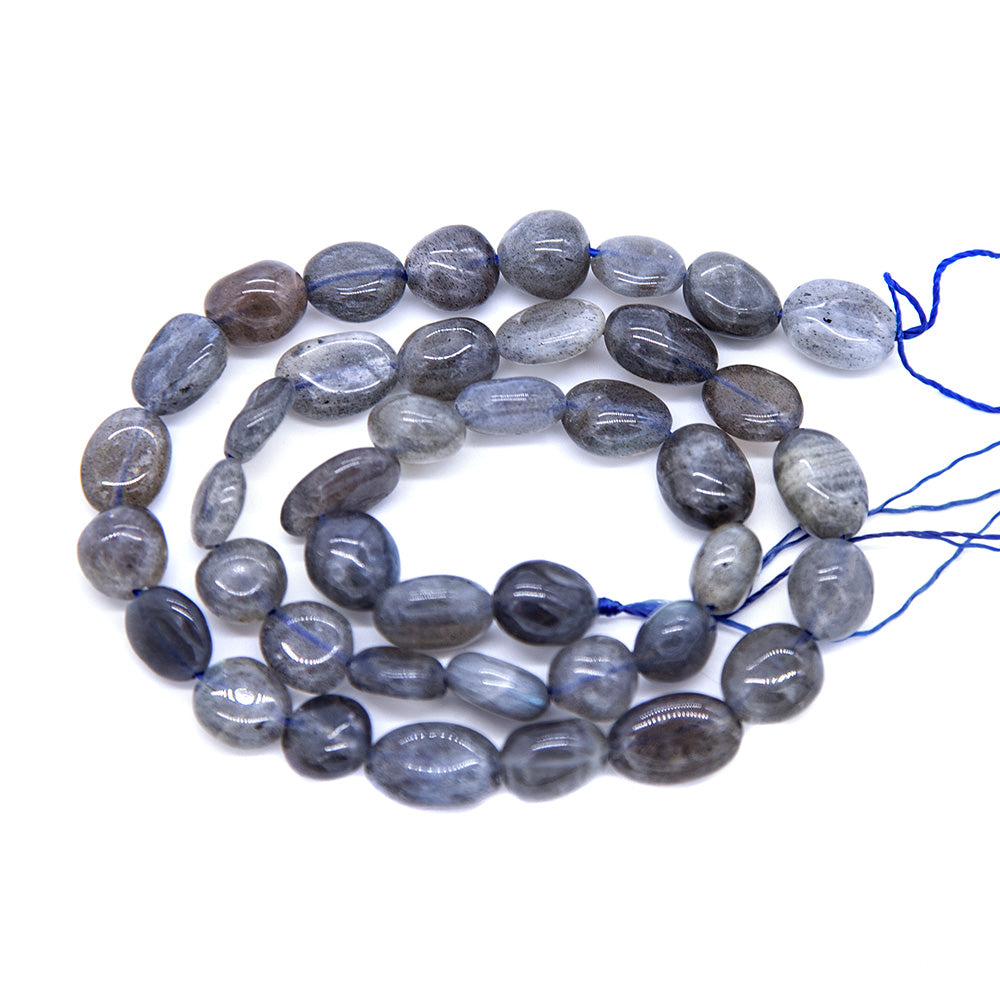 96ST456: Labradorite Pebble 8-10mm 1STR