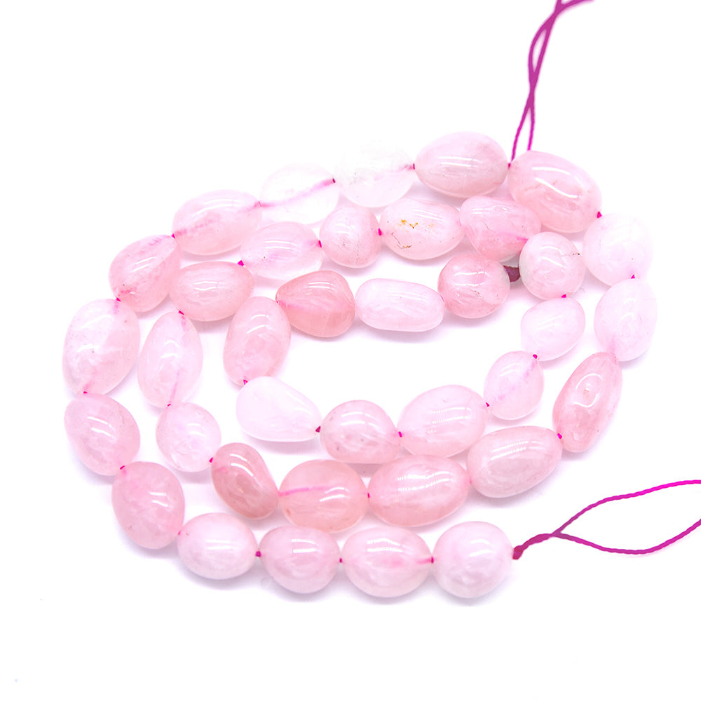 96ST402: Rose Quartz Pebble 8-10mm 1STR