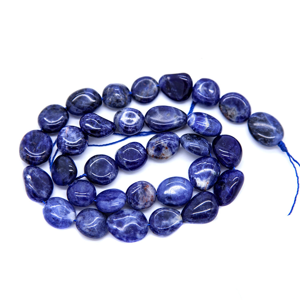 96ST424: Sodalite Pebble 8-10mm 1STR