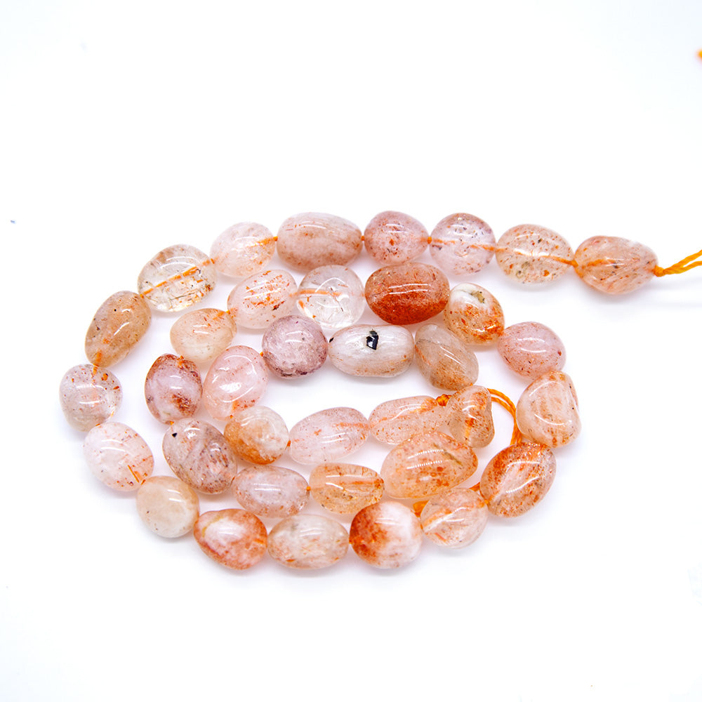 96ST120: Sunstone Pebble 8-10mm 1STR