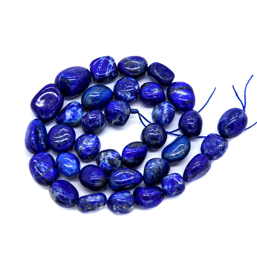 96ST409: Lapis Lazuli Pebble 8-10mm 1STR